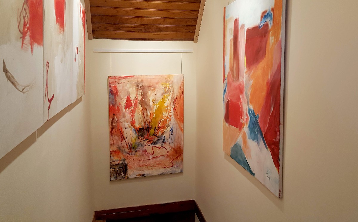 Brigitte Wolf - Ausstellung in Südfrankreich in der Galerie Maison Madrazes - März 2020